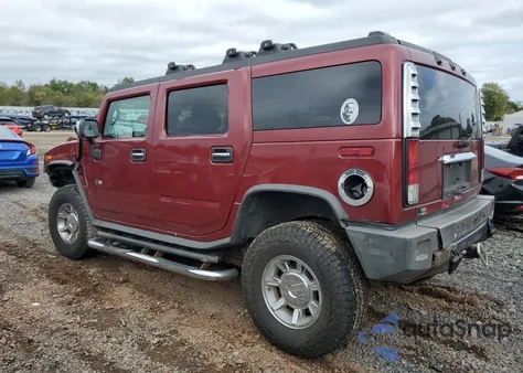 2005 Hummer H2 z USA, uszkodzony, nr VIN 5GRGN23U85H108626